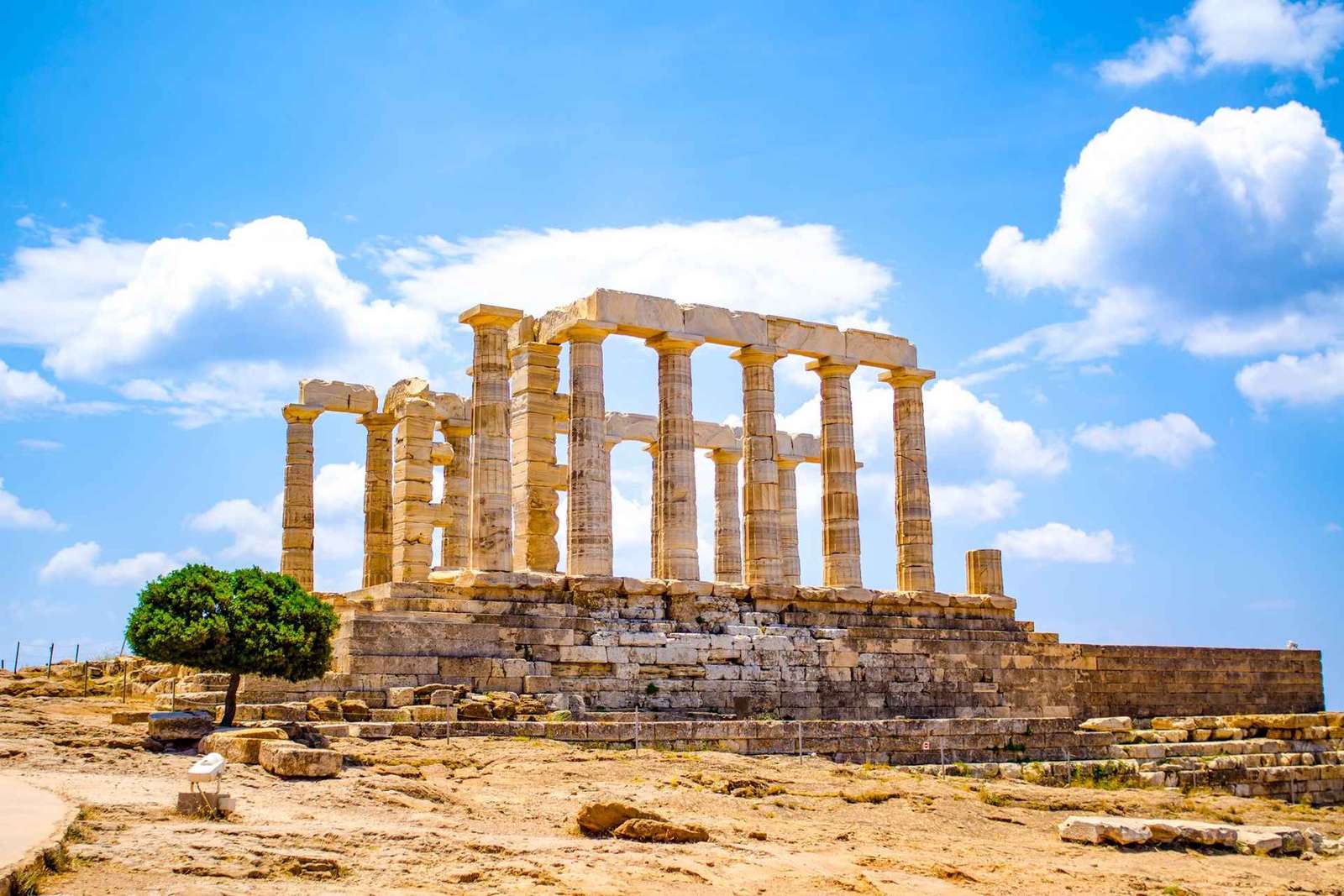 De Atenas: Visita guiada ao Templo de Poseidon e ao Cabo Sounion