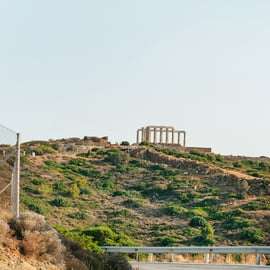 Atenas: Descubre el Cabo Sounion y el Templo de Poseidón al Atardecer