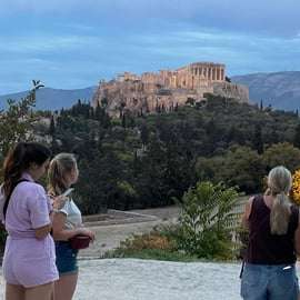 Atenas: Recorrido de 2 horas en bicicleta eléctrica al atardecer