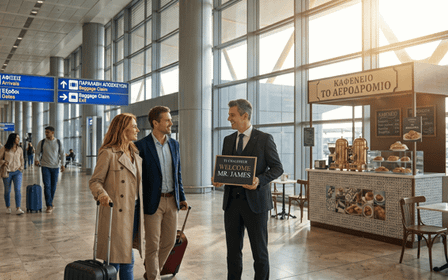 Traslado privado: do aeroporto ATH para a cidade de Atenas