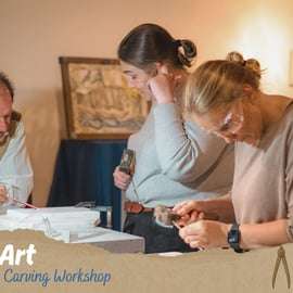 Workshop de escultura em mármore e visita cultural - Arte das Cíclades