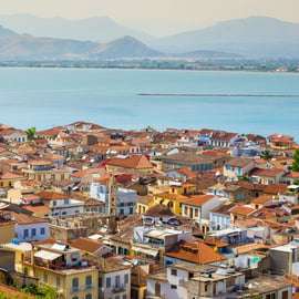 Atenas: Viagem de 1 dia pelos destaques do Peloponeso e guia de áudio V.R.