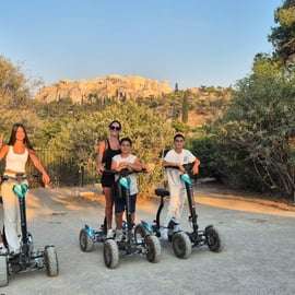 Excursão de scooter elétrico ATV pela Atenas Antiga