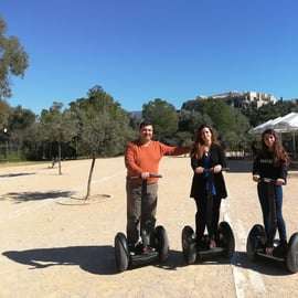 O melhor de Atenas - excursão de segway para grupos pequenos