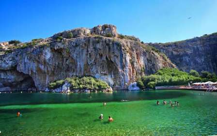 De Atenas: Visita às Termas do Lago Vouliagmeni e ao Templo de Poseidon