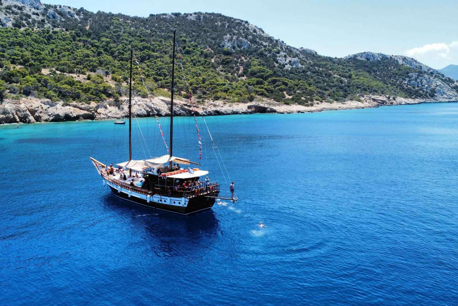 Atenas: Cruzeiro em Agistri, Moni e Aegina com almoço e bebidas