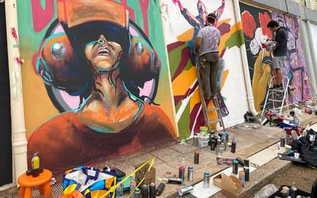 Atenas: excursão a pé pela arte de rua