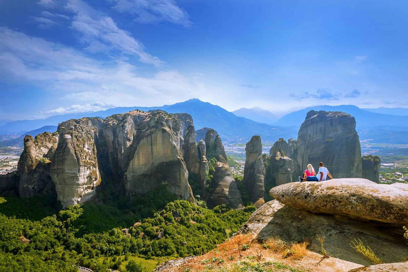 Atenas: Visita aos Mosteiros de Meteora e Opção de Almoço Grego