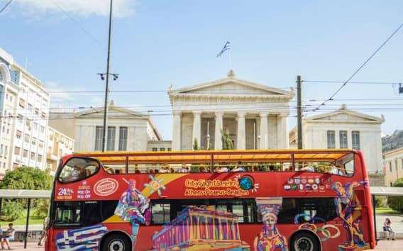Atenas: Visita guiada en autobús Hop-On Hop-Off