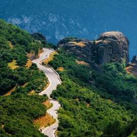 Atenas: Viagem de 1 dia a Meteora com visitas guiadas e hotel