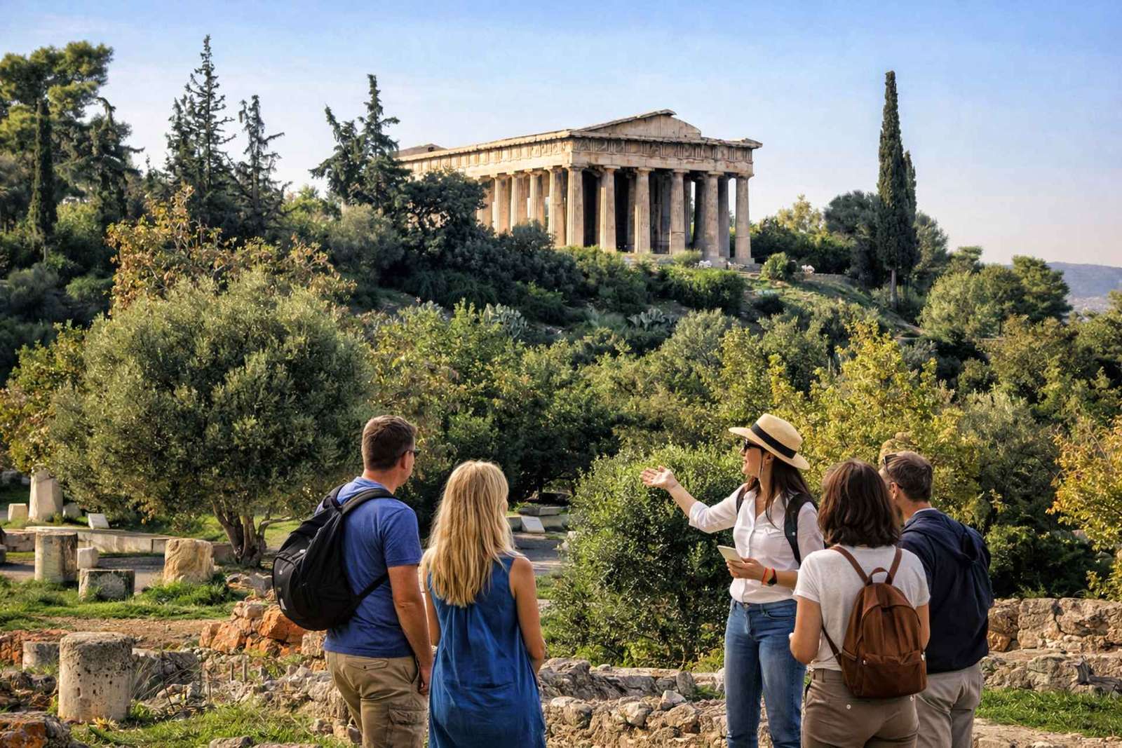 Ágora Antigua de Atenas: tour guiado y ticket de entrada sin colas