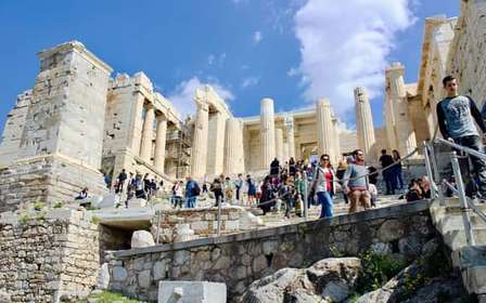 Atenas: Visita guiada em pequenos grupos à Acrópole e ao Pártenon