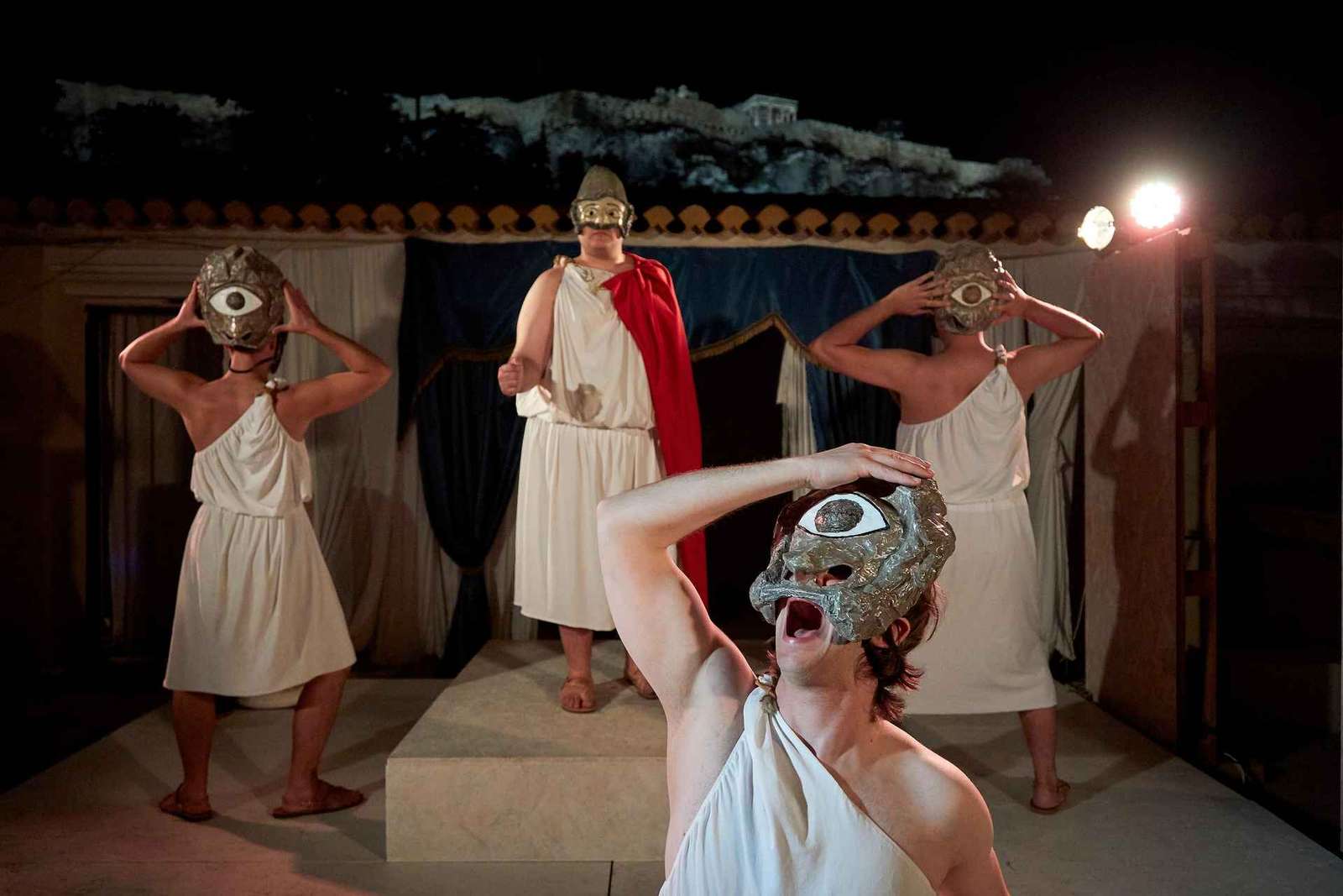Atenas: Representação teatral da Grécia Antiga