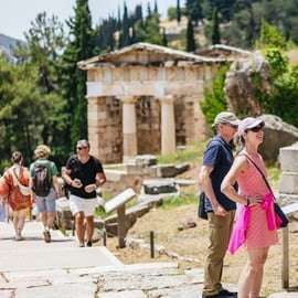 De Atenas: Visita guiada de 2 dias a Delfos e Meteora