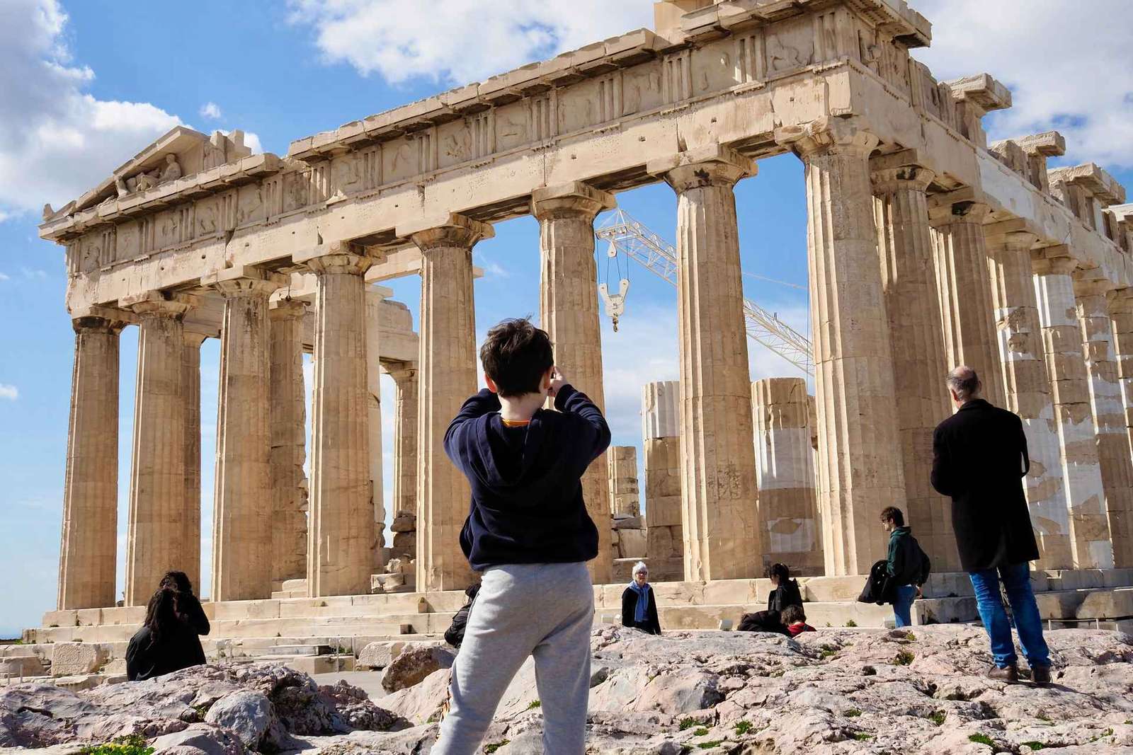 Atenas: Excursão Acrópole e Partenon em Pequenos Grupos (máx. 10 pessoas)