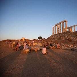 Atenas: Passeio ao pôr do sol no Cabo Sounion e no Templo de Poseidon