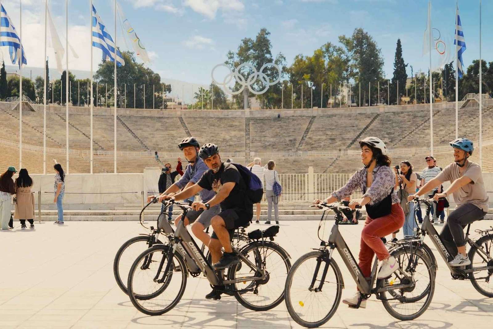 Atenas: Visita guiada de E-Bike ao centro histórico