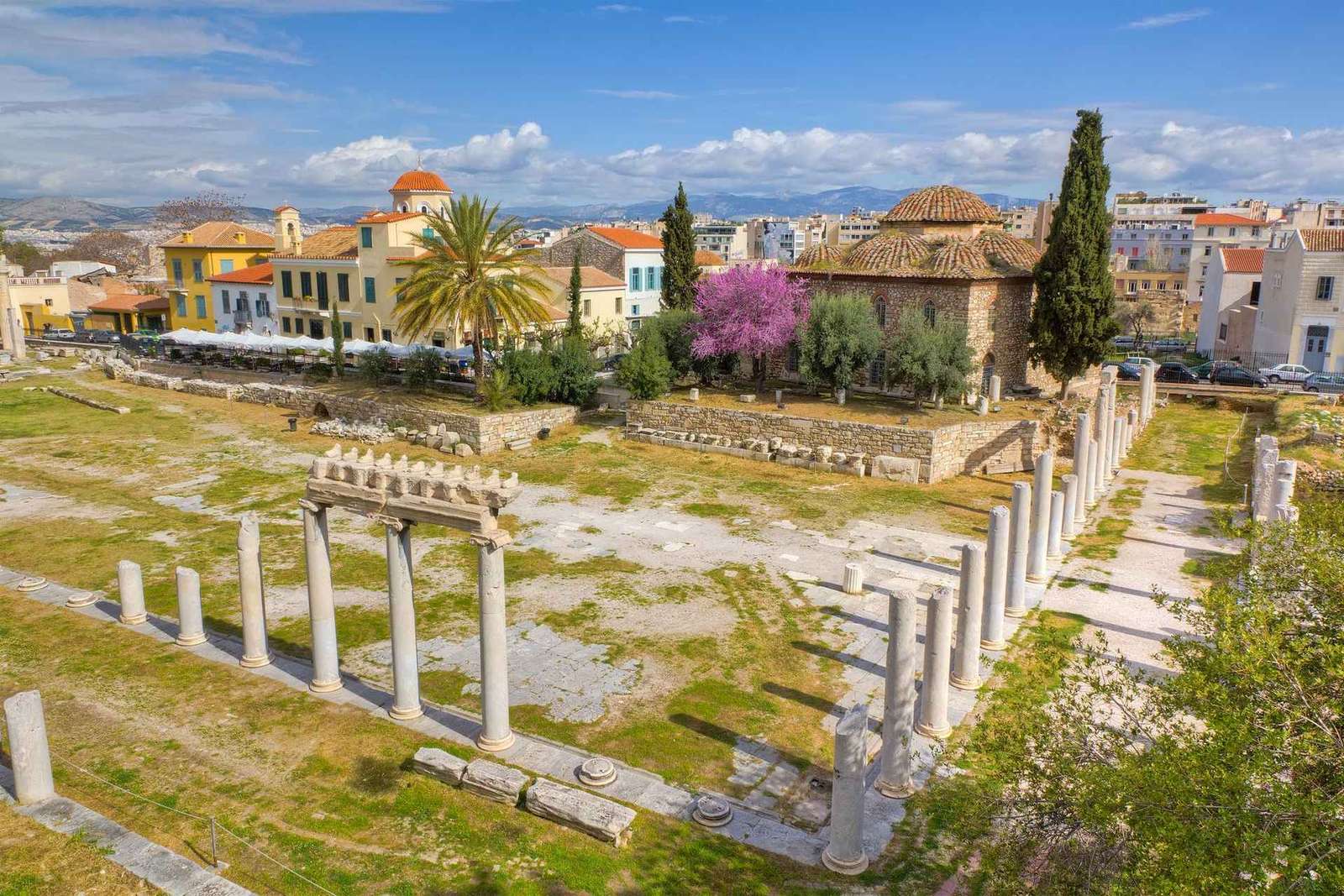 Atenas: Ágora romana y Ágora antigua Billete electrónico y 2 audioguías