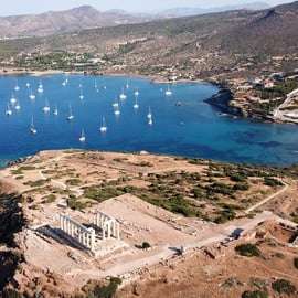 Atenas: Excursión al Cabo Sounio y al Templo de Poseidón con audioguía