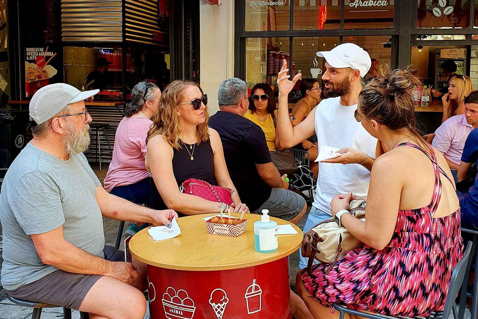 Atenas: Tour gastronómico de rua