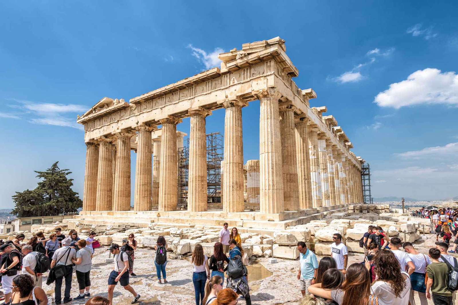 Atenas: Ticket de acceso a la Acrópolis con audioguía opcional