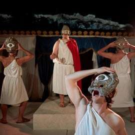 Atenas: Representação teatral da Grécia Antiga