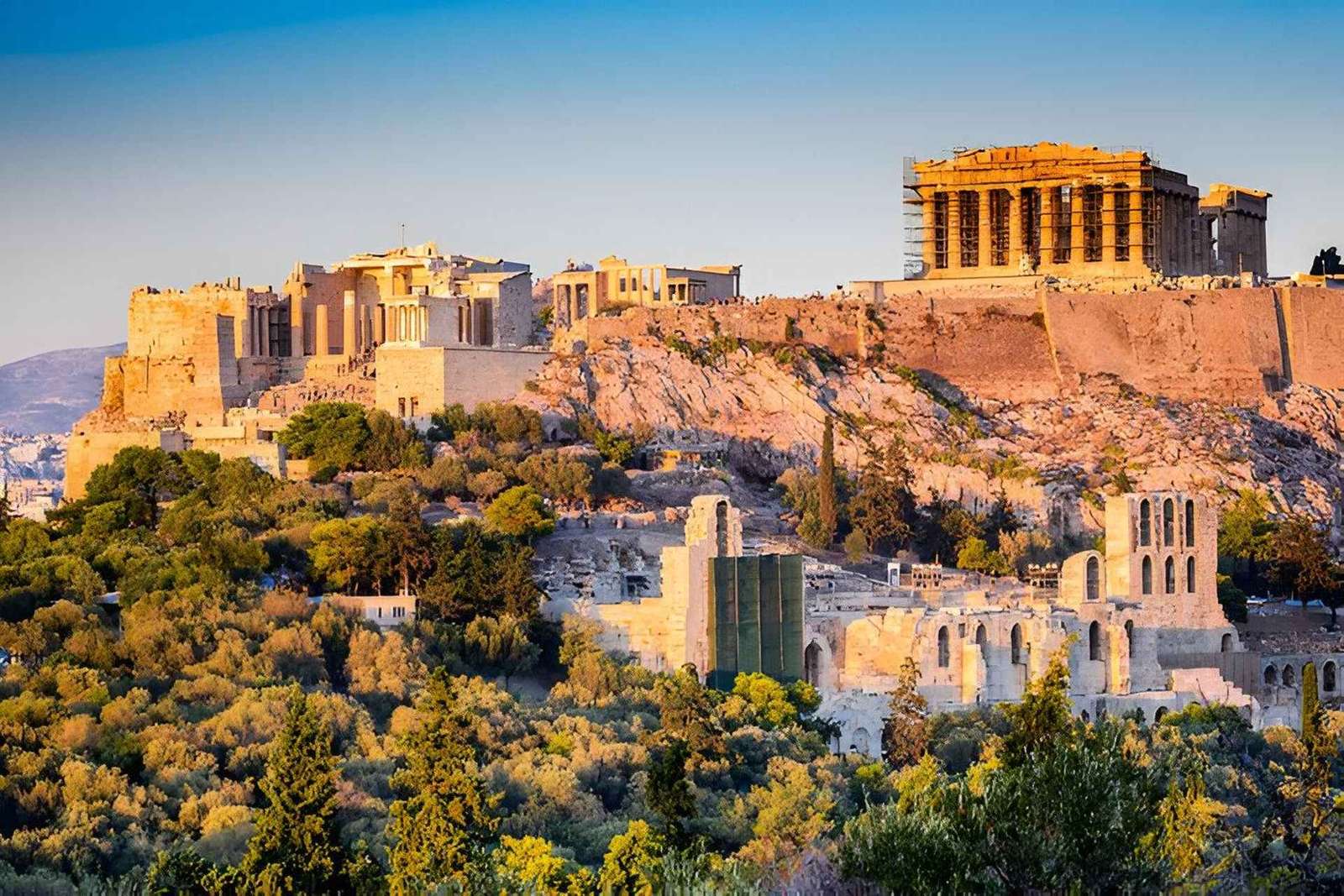 Excursão de meio dia a Atenas: Acrópole, Partenon e todos os principais pontos turísticos