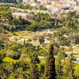 Atenas: visita guiada privada à antiga Ágora de Atenas