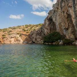 Riviera de Atenas: Lago Vouliagmeni e joias costeiras