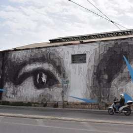 Atenas: excursão a pé pela arte de rua
