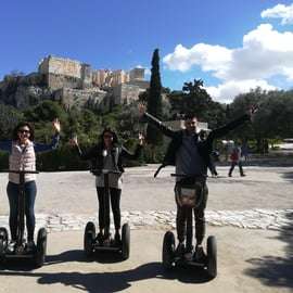 O melhor de Atenas - excursão de segway para grupos pequenos