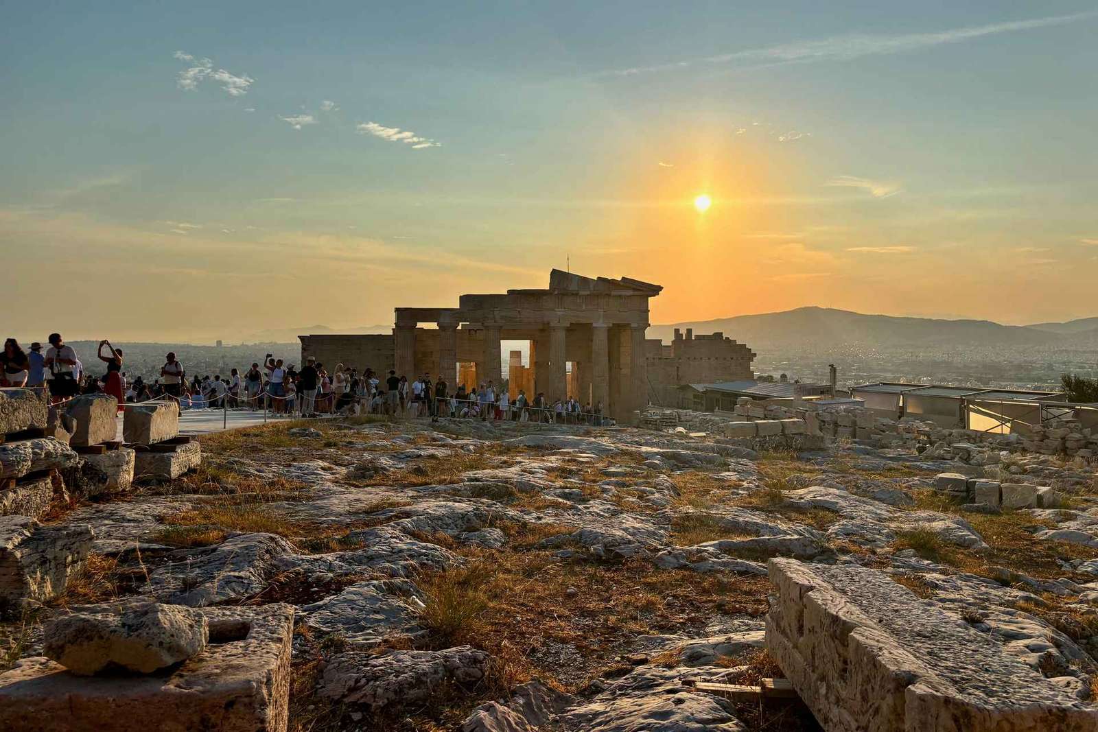 Atenas: Excursão Guiada Acrópole ao Pôr do Sol e Trilha Colinas da Democracia
