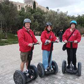O melhor de Atenas - excursão de segway para grupos pequenos