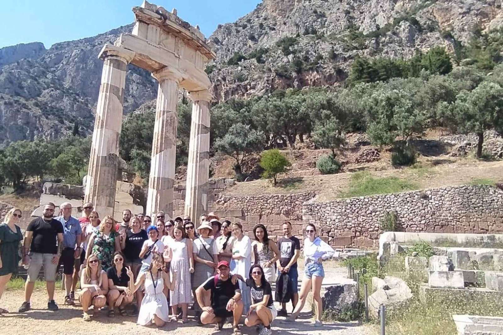 De Atenas: Viagem de 1 dia a Delfos com audioguia multilíngue