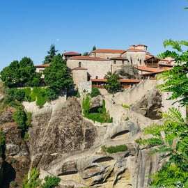 De Atenas: Visita guiada de 2 dias a Delfos e Meteora