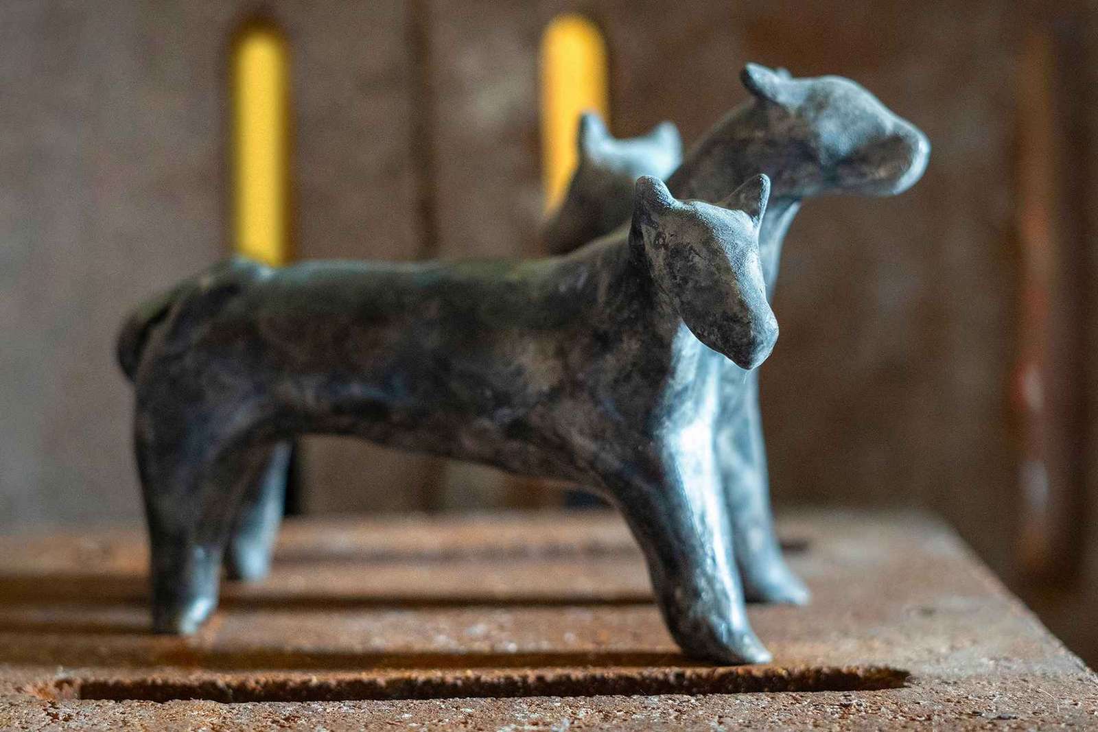 Atenas: Esculpa uma criatura mítica da mitologia grega
