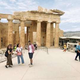 Atenas: Excursão Acrópole e Partenon em Pequenos Grupos (máx. 10 pessoas)