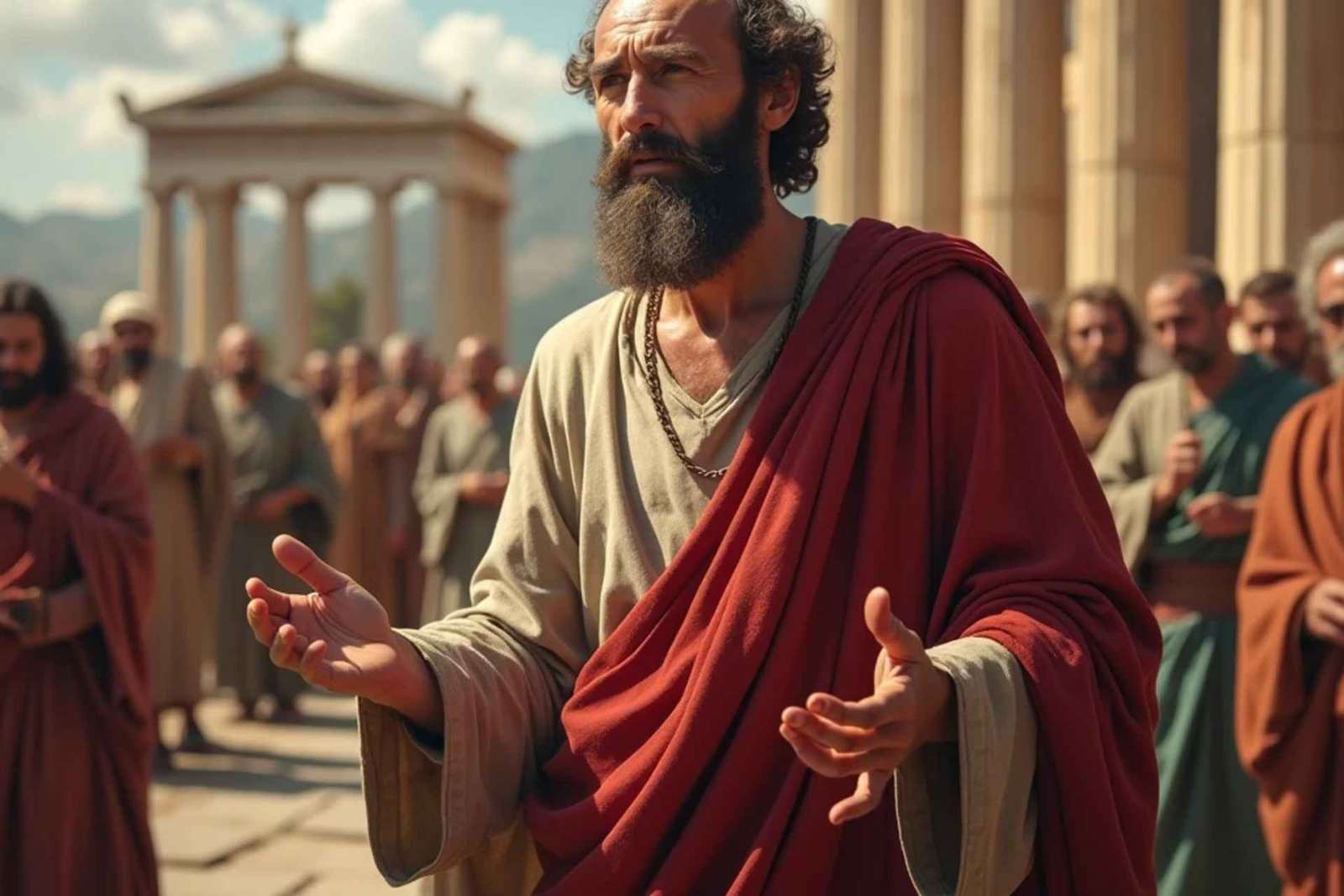 El viaje misionero del apóstol Pablo a Atenas y Corinto