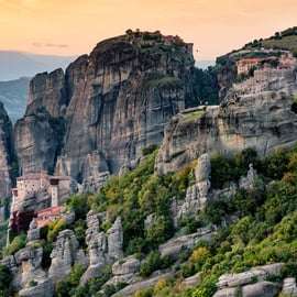 Atenas: Viagem de 1 dia a Meteora com visitas guiadas e hotel