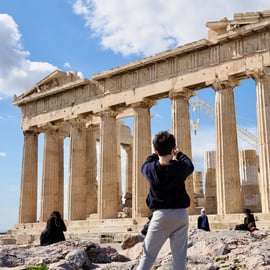 Atenas: Excursão Acrópole e Partenon em Pequenos Grupos (máx. 10 pessoas)