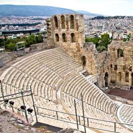 Atenas: excursão de meio dia às principais atrações acessíveis para cadeiras de rodas