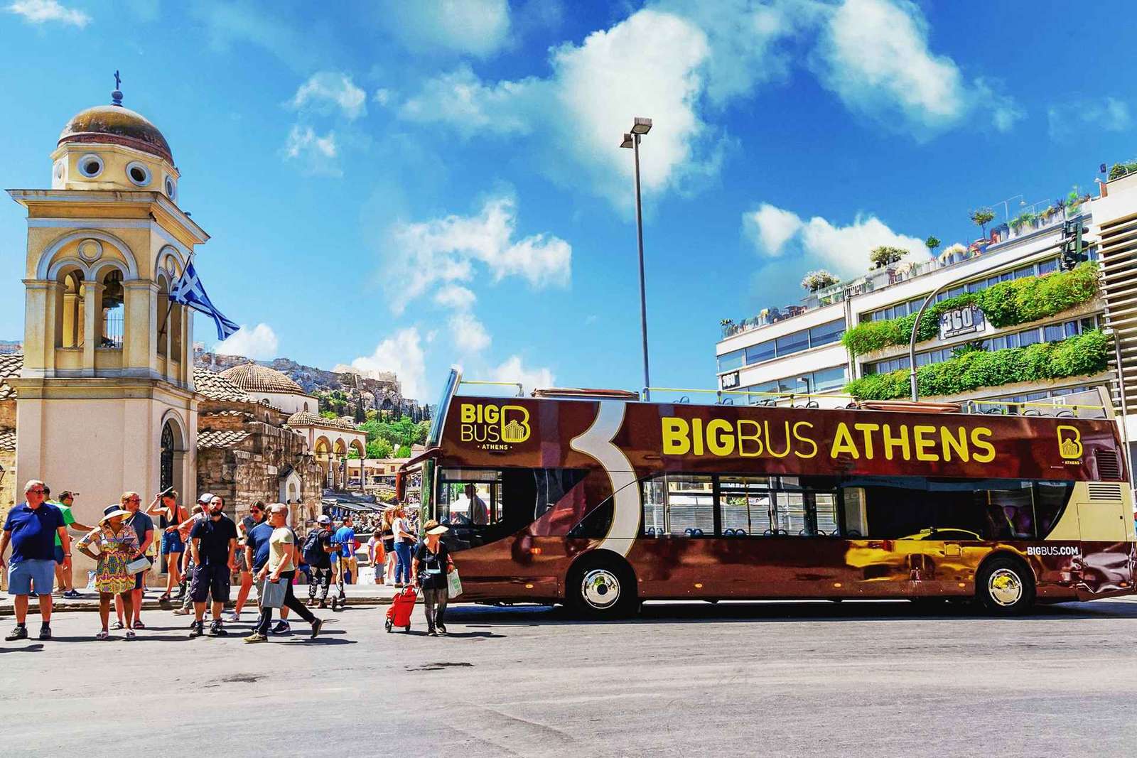 Atenas: Tour de ônibus hop-on hop-off Sightseeing Tour de ônibus hop-on hop-off
