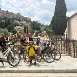 Atenas histórica: tour en bicicleta eléctrica para grupos pequeños