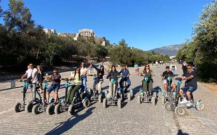 Excursão de scooter elétrico ATV pela Atenas Antiga