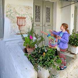 Atenas: Búsqueda del tesoro mitológico familiar con paradas para comer