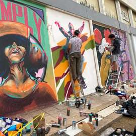 Atenas: excursão a pé pela arte de rua