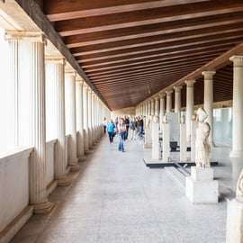 Atenas: Ágora romana y Ágora antigua Billete electrónico y 2 audioguías