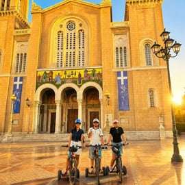 Excursão de e-trike em Atenas: apóstolo Paulo e Procissão das Velas