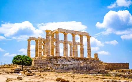 De Atenas: Visita guiada ao Templo de Poseidon e ao Cabo Sounion