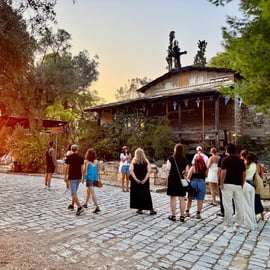Atenas: Excursão Guiada Acrópole ao Pôr do Sol e Trilha Colinas da Democracia